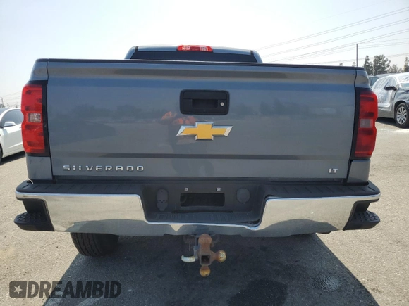 2015 Chevrolet Silverado 1500 LT with VIN 3GCPCREC1FG445638, listed as a Copart auction lot 55586395 with 106,317 mi miles and Salvage Title. Bid and sale history available at DreamBid. Image 6.