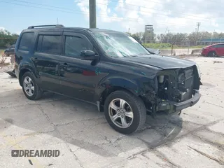 2012 Honda Pilot EX-L with VIN 5FNYF4H63CB042993, listed as a IAAI auction lot 41693874 with 123,983 mi miles. Bid and sale history available at carsss.com. Image 1.