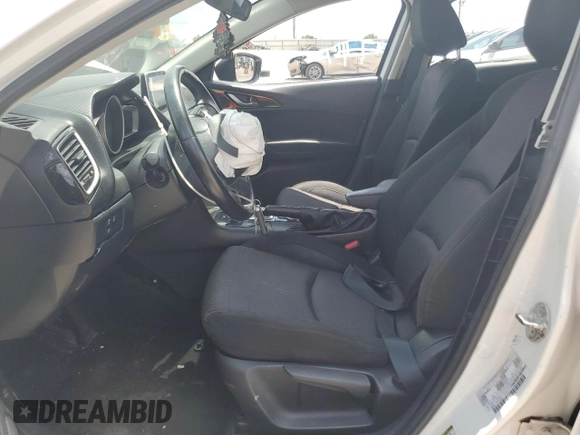 2015 Mazda 3 i Touring with VIN 3MZBM1L7XFM154245, listed as a Copart auction lot 61571995 with Not provided miles and Salvage title. Bid and sale history available at DreamBid. Image 7.