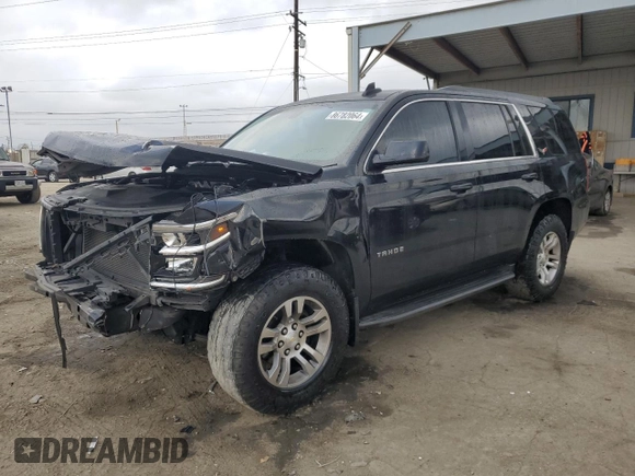2015 Chevrolet Tahoe LS with VIN 1GNSCAKC3FR649087, listed as a Copart auction lot 86782064 with 152,094 mi miles and Salvage title. Bid and sale history available at DreamBid. Image 1.