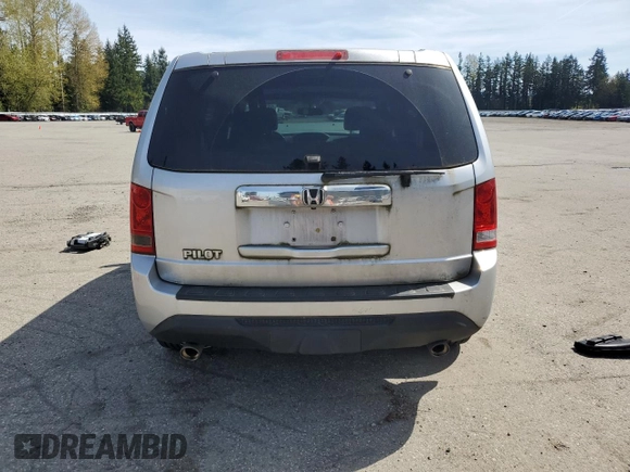 2014 Honda Pilot EX-L with VIN 5FNYF3H54EB014091, listed as a Copart auction lot 52781765 with Not Provided miles and Salvage Title. Bid and sale history available at DreamBid. Image 6.