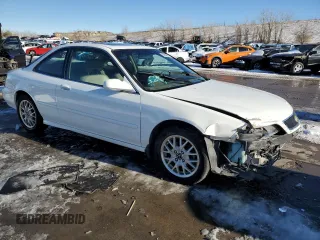 1999 Acura CL Premium z VIN 19UYA2251XL009661, wystawiony jako Copart lot #87885625 z przebiegiem 114 426 mil mil oraz Szkoda całkowita • Salvage title. Historia ofert i sprzedaży dostępna na DreamBid. Obrazek 4.