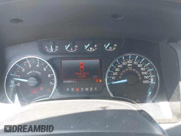 2011 Ford F-150 XL with VIN 1FTFX1EF4BFA98684, listed as a IAAI auction lot 42561624 with 163,066 mi miles and . Bid and sale history available at DreamBid. Image 7.