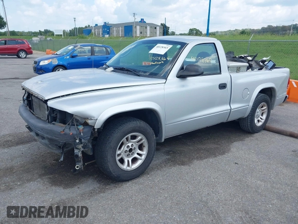 2004 Dodge Dakota z VIN 1D7FL16K04S554963, wystawiony jako IAAI lot #40128365 z przebiegiem 72 818 mil mil oraz . Historia ofert i sprzedaży dostępna na DreamBid. Obrazek 2.