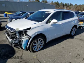 2016 Buick Envision Premium I with VIN LRBFXESX7GD187431, listed as a Copart auction lot 43828255 with 113,396 mi miles and Salvage Title. Bid and sale history available at DreamBid. Image 1.