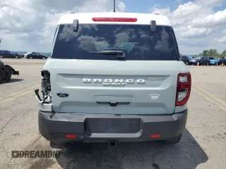 2023 Ford Bronco Sport Heritage with VIN 3FMCR9G61PRE28313, listed as a Copart auction lot 61814515 with 15,167 mi miles and Salvage title. Bid and sale history available at DreamBid. Image 6.