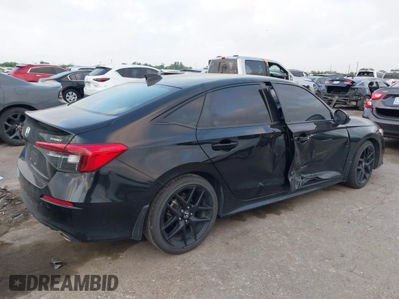 2022 Honda Civic Sport z VIN 2HGFE2F56NH583737, wystawiony jako IAAI lot #42063718 z przebiegiem 42 952 mil mil oraz . Historia ofert i sprzedaży dostępna na DreamBid. Obrazek 4.