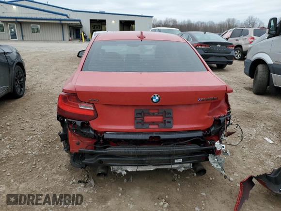 2015 BMW 2 Series M235i xDrive with VIN WBA1J9C5XFV371334, listed as a Copart auction lot 49062584 with 62,784 mi miles. Bid and sale history available at carsss.com. Image 6.