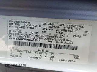 2018 Ford Transit Passenger XL with VIN 1FBAX2CM9JKA05167, listed as a IAAI auction lot 41010530 with 47,949 mi miles and . Bid and sale history available at DreamBid. Image 9.