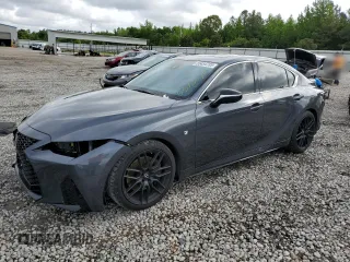 2022 Lexus IS 350 F Sport z VIN JTHSZ1B28N5052049, wystawiony jako Copart lot #55454785 z przebiegiem 42 035 mil mil oraz Szkoda całkowita • Salvage title. Historia ofert i sprzedaży dostępna na DreamBid. Obrazek 1.