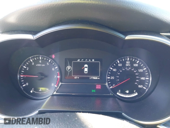 2015 Kia Optima SX Turbo with VIN 5XXGR4A63FG447041, listed as a IAAI auction lot 41812337 with 177,868 mi miles. Bid and sale history available at carsss.com. Image 7.