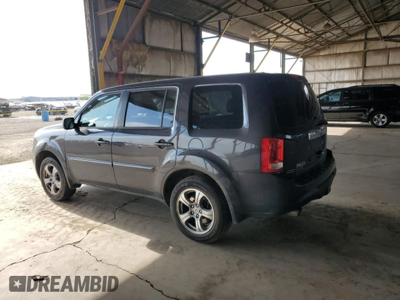 2012 Honda Pilot EX-L with VIN 5FNYF4H72CB056425, listed as a Copart auction lot 53712675 with 120,909 mi miles and Salvage Title. Bid and sale history available at DreamBid. Image 2.