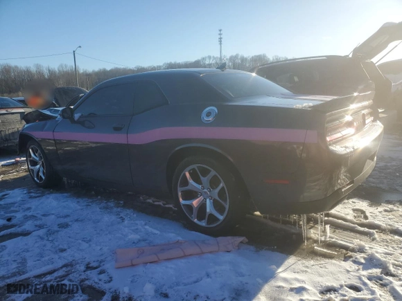 2015 Dodge Challenger SXT Plus with VIN 2C3CDZBG5FH861294, listed as a Copart auction lot 45906435 with 83,321 mi miles and Salvage Title. Bid and sale history available at carsss.com. Image 2.