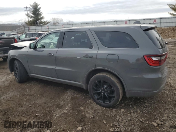 2020 Dodge Durango SXT Plus with VIN 1C4RDJAG2LC282402, listed as a Copart auction lot 46500665 with 42,029 mi miles and Salvage Title. Bid and sale history available at DreamBid. Image 2.