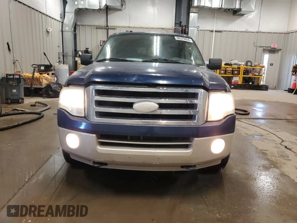2008 Ford Expedition EL Eddie Bauer with VIN 1FMFK18528LA46090, listed as a Copart auction lot 86329694 with 188,208 mi miles and Clean Title. Bid and sale history available at carsss.com. Image 5.