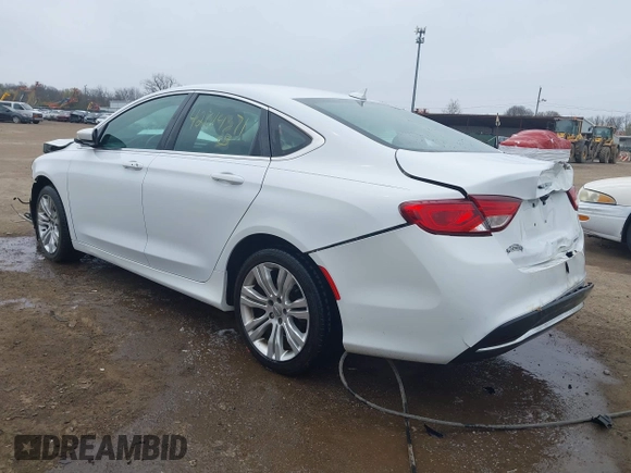2015 Chrysler 200 Limited с VIN 1C3CCCABXFN588950, выставлен на аукционе IAAI как лот 42014371 с пробегом 152 928 миль миль и . История ставок и продаж доступна на DreamBid. Изображение 3.