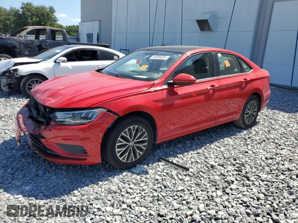 2020 Volkswagen Jetta S with VIN 3VWCB7BU2LM051398, listed as a Copart auction lot 55056055 with 81,539 mi miles and Non repairable. Bid and sale history available at DreamBid. Image 1.
