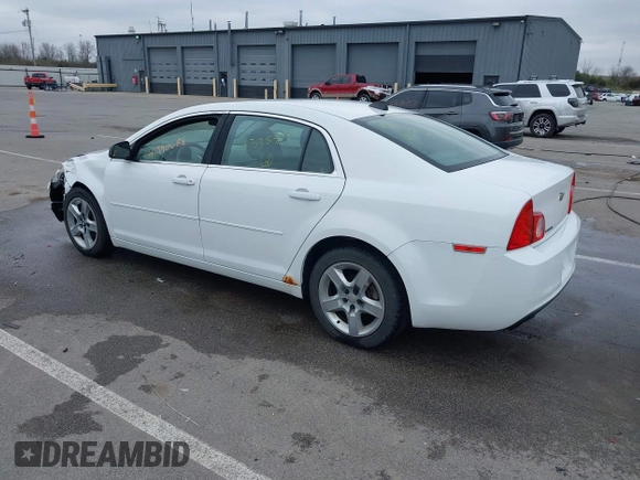 2012 Chevrolet Malibu 1LS with VIN 1G1ZB5E09CF333587, listed as a IAAI auction lot 41990688 with 136,183 mi miles and . Bid and sale history available at DreamBid. Image 3.
