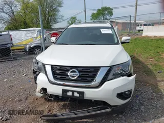 2018 Nissan Pathfinder SL with VIN 5N1DR2MN0JC613806, listed as a IAAI auction lot 42029933 with 148,939 mi miles and . Bid and sale history available at DreamBid. Image 13.