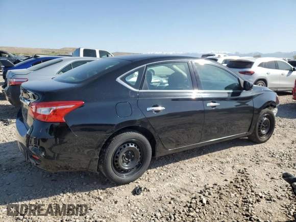 2017 Nissan Sentra S with VIN 3N1AB7AP9HY385551, listed as a Copart auction lot 54212455 with 70,175 mi miles and Salvage title. Bid and sale history available at DreamBid. Image 3.