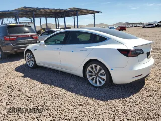 2020 Tesla Model 3 Long Range with VIN 5YJ3E1EB8LF712308, listed as a Copart auction lot 53265405 with 65,262 mi miles and Salvage Title. Bid and sale history available at DreamBid. Image 2.