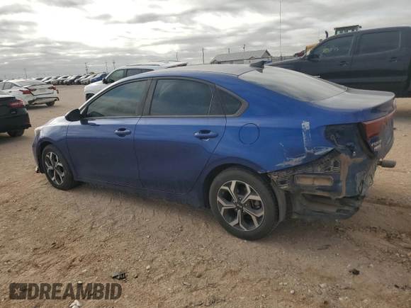 2019 Kia Forte LXS with VIN 3KPF24AD1KE075927, listed as a Copart auction lot 53565135 with 135,740 mi miles and Salvage title. Bid and sale history available at DreamBid. Image 2.