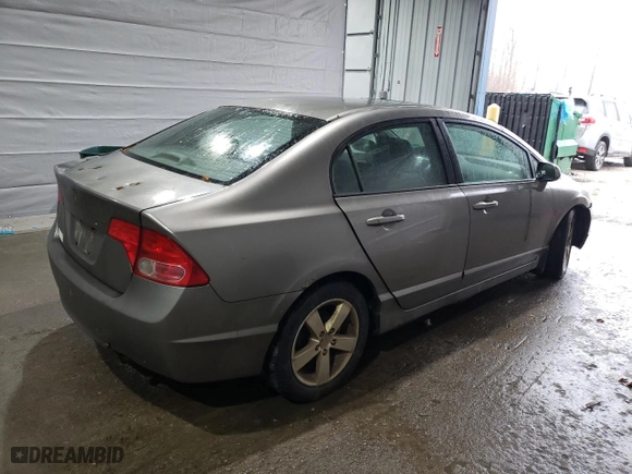 2007 Honda Civic Sdn EX with VIN 1HGFA16827L048538, listed as a Copart auction lot 49340015 with 250,380 mi miles and Clean Title. Bid and sale history available at carsss.com. Image 3.