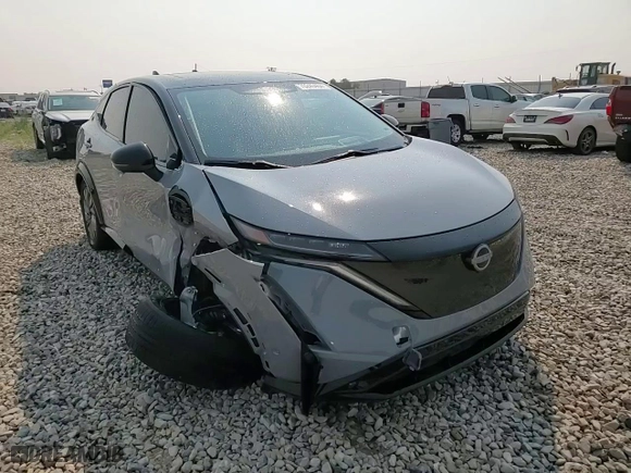 2023 Nissan ARIYA PLATINUM+ with VIN JN1DF0CDXPM706395, listed as a Copart auction lot 70249404 with 3,911 mi miles and Salvage Title. Bid and sale history available at carsss.com. Image 14.