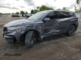 2020 Acura RDX w/A-Spec Pkg with VIN 5J8TC2H60LL802819, listed as a Copart auction lot 72261974 with 62,913 mi miles and Clean Title. Bid and sale history available at carsss.com. Image 1.