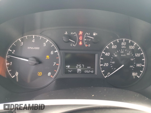2017 Nissan Sentra S с VIN 3N1AB7AP8HY373326, выставлен на аукционе Copart как лот 58638535 с пробегом 135 248 миль миль и Списание • Salvage title. История ставок и продаж доступна на DreamBid. Изображение 9.