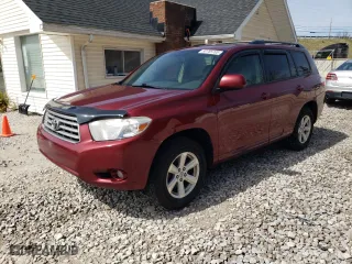 2010 Toyota Highlander SE with VIN 5TDJK3EHXAS036906, listed as a Copart auction lot 50785785 with 205,576 mi miles and Salvage Title. Bid and sale history available at carsss.com. Image 1.