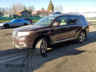 2011 Toyota Highlander Limited with VIN 5TDDK3EH0BS059805, listed as a Copart auction lot 50566085 with 118,486 mi miles and Salvage title. Bid and sale history available at DreamBid. Image 1.