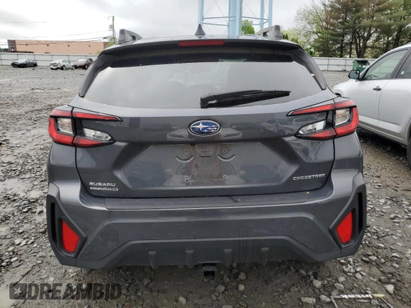 2024 Subaru Crosstrek Premium with VIN JF2GUADC6RH294744, listed as a Copart auction lot 55848795 with 8,611 mi miles and Salvage title. Bid and sale history available at DreamBid. Image 6.