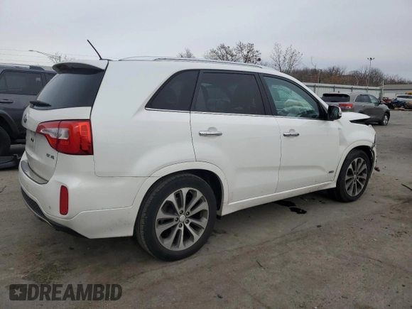 2015 Kia Sorento SX with VIN 5XYKWDA77FG652238, listed as a Copart auction lot 83259584 with 144,841 mi miles and Salvage Title. Bid and sale history available at carsss.com. Image 3.
