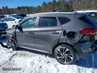 2020 Hyundai Tucson SEL with VIN KM8J3CAL6LU196105, listed as a IAAI auction lot 41589084 with 50,806 mi miles. Bid and sale history available at carsss.com. Image 14.