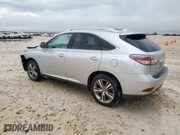 2015 Lexus RX 350 with VIN 2T2BK1BA5FC306653, listed as a Copart auction lot 60835795 with 128,574 mi miles and Salvage title. Bid and sale history available at DreamBid. Image 2.
