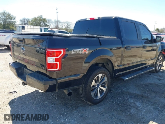 2019 Ford F-150 XL with VIN 1FTEW1C59KKE38668, listed as a IAAI auction lot 41538187 with 109,704 mi miles and . Bid and sale history available at DreamBid. Image 4.