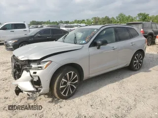 2023 Volvo XC60 Plus Dark Theme with VIN YV4L12RW8P1392949, listed as a Copart auction lot 49341695 with 12,675 mi miles and Salvage Title. Bid and sale history available at carsss.com. Image 1.