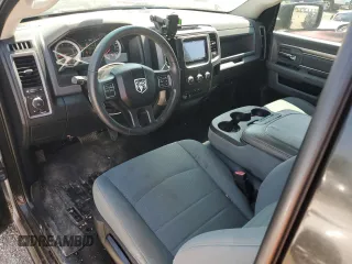 2018 Ram 1500 Express with VIN 3C6JR6AT0JG122755, listed as a Copart auction lot 52092235 with 109,140 mi miles and Salvage title. Bid and sale history available at DreamBid. Image 8.