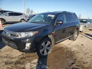 2011 Toyota Highlander Hybrid Limited with VIN JTEDC3EH0B2001564, listed as a Copart auction lot 82548214 with 0 mi miles and Salvage Title. Bid and sale history available at carsss.com. Image 1.