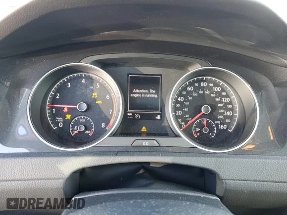 2021 Volkswagen Golf TSI с VIN 3VWG57AUXMM016474, выставлен на аукционе Copart как лот 49394145 с пробегом 9 628 миль миль и Списание • Salvage title. История ставок и продаж доступна на DreamBid. Изображение 9.