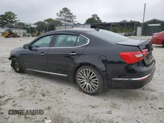 2016 Kia Cadenza Premium with VIN KNALN4D74G5207062, listed as a Copart auction lot 71588154 with 105,234 mi miles and Salvage Title. Bid and sale history available at carsss.com. Image 2.