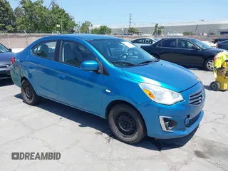 2017 Mitsubishi Mirage ES z VIN ML32F3FJ4HHF08659, wystawiony jako IAAI lot #42414448 z przebiegiem 57 265 mil mil oraz . Historia ofert i sprzedaży dostępna na DreamBid. Obrazek 1.