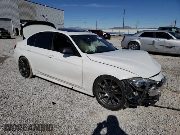 2017 BMW 3 Series 340i with VIN WBA8B3G33HNU36139, listed as a Copart auction lot 44767665 with 64,669 mi miles and Salvage Title. Bid and sale history available at DreamBid. Image 4.