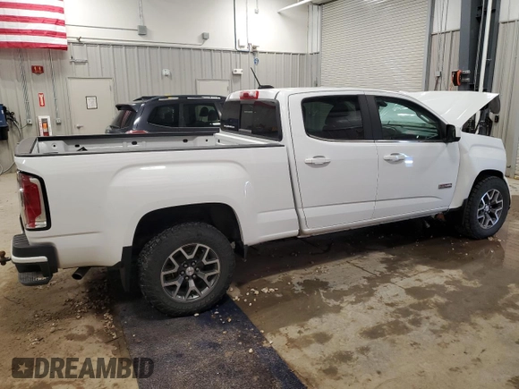 2018 GMC Canyon 4WD SLT with VIN 1GTG6DEN3J1241720, listed as a Copart auction lot 51258595 with 31,969 mi miles and Salvage Title. Bid and sale history available at carsss.com. Image 3.