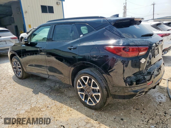 2025 Chevrolet Blazer RS с VIN 3GNKBKRS7SS161483, выставлен на аукционе Copart как лот 53404285 с пробегом 6 миль миль и Чистый • Clean title. История ставок и продаж доступна на DreamBid. Изображение 2.