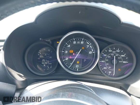 2018 FIAT 124 Spider Classica with VIN JC1NFAEK1J0136558, listed as a IAAI auction lot 42065716 with 67,000 mi miles and . Bid and sale history available at DreamBid. Image 7.