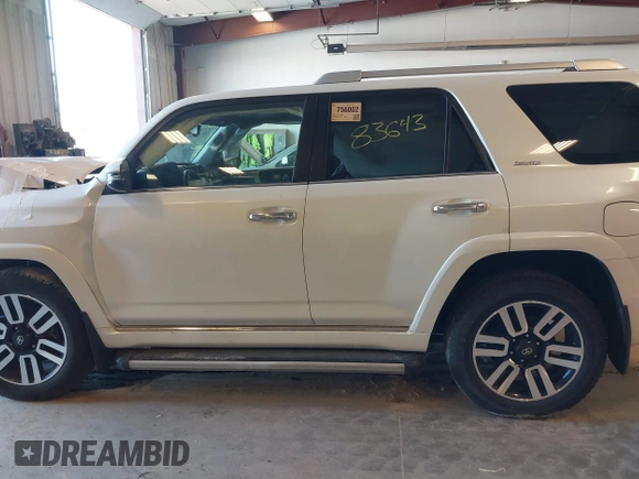 2016 Toyota 4Runner Limited with VIN JTEBU5JR4G5362235, listed as a IAAI auction lot 41883643 with 93,074 mi miles and . Bid and sale history available at DreamBid. Image 14.