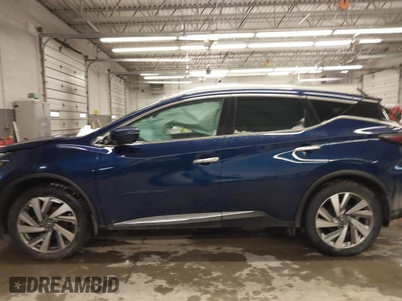 2020 Nissan Murano SL z VIN 5N1AZ2CS7LN111165, wystawiony jako IAAI lot #41486622 z przebiegiem 76 767 mil mil oraz . Historia ofert i sprzedaży dostępna na DreamBid. Obrazek 14.