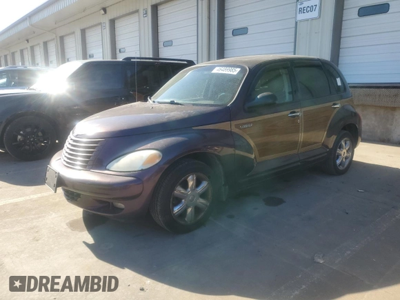 2004 Chrysler PT Cruiser Limited with VIN 3C8FY68B04T242015, listed as a Copart auction lot 46489985 with 147,560 mi miles and Salvage Title. Bid and sale history available at carsss.com. Image 1.